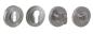 Preview: ProGriff TD-Senta auf Rosette–Chrom/Nickel matt